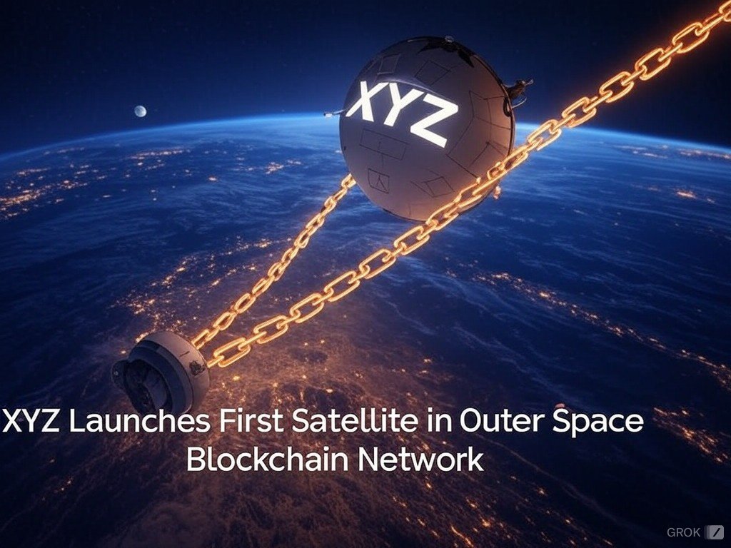 XYZ Launches First Satellite in Outer Space Blockchain Network