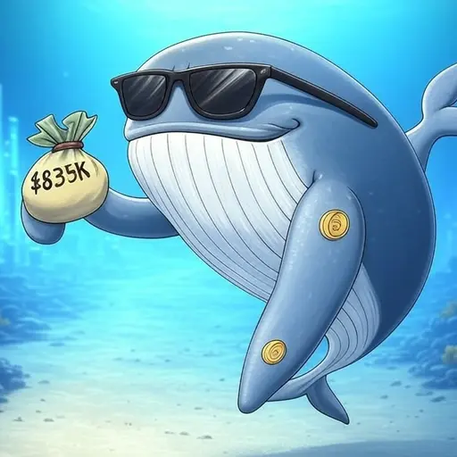 Whale Secures $835K in Profits with $ai16z and $PENGU