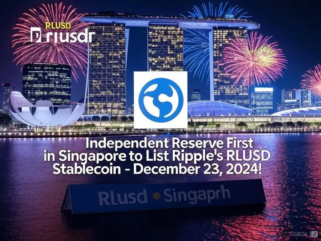 Independent Reserve First in Singapore to List Ripple's RLUSD Stablecoin