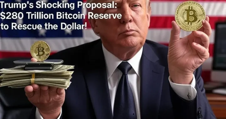 Trump Pitched ‘Massive’ $280 Trillion Price Bitcoin Reserve To Save The Dollar